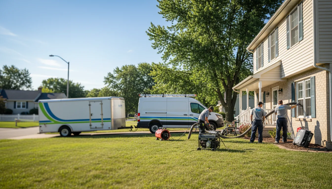 Flooded Basement Restoration And Cleanup With Repair in Ghent, KY near me